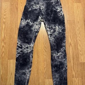 lululemon athletica Black and Gray Leggings